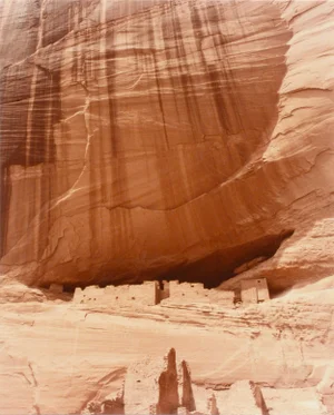 1984 "Whitehouse Ruins - Canyon de Chelle" Landscape Photograph
