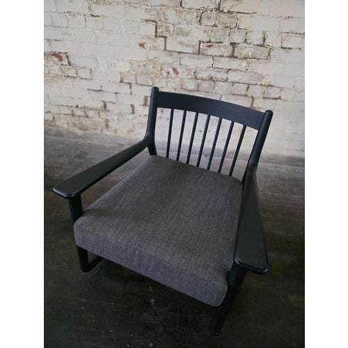 Textile Mid-Century Modern Rocking Chairs with Arms, Set of 2 For Sale - Image 7 of 10