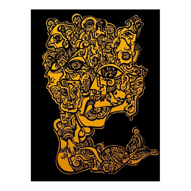 Alexander Arshansky, "Shape Shifter" Abstract/Cubist Piece For Sale