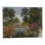 Original Impressionist Water Landscape Textured 14x10 Oil Painting For Sale