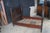 Antique Mahogany Sheraton Style Full Size 4 Post Open Pediment Bed For Sale - Image 12 of 12