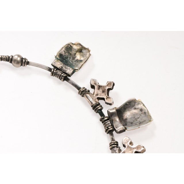 Silver & Conus Shell Necklace For Sale - Image 10 of 12