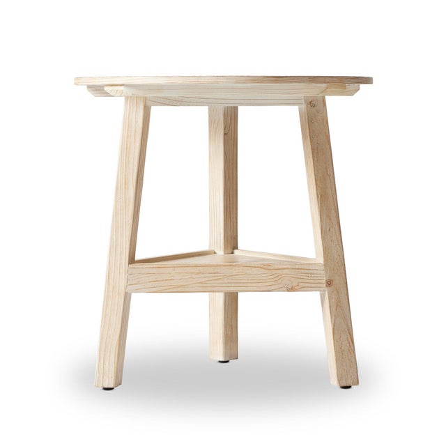 Four Hands Kickapoo River Cricket Table - Natural Pine Veneer | Chairish