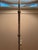 Glass Vintage Etched Glass & Mirror Floor Lamp For Sale - Image 7 of 12