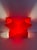 Cosi Come X Lamp in Red by Protocol Paris, 1990s For Sale - Image 9 of 12