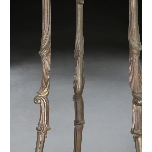 Rococo Bronze 16-Light Chandelier, 1880 For Sale - Image 3 of 8