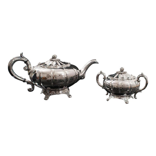 Circa 1950 Silver Plated Viners of Sheffield Tea Service - 2
