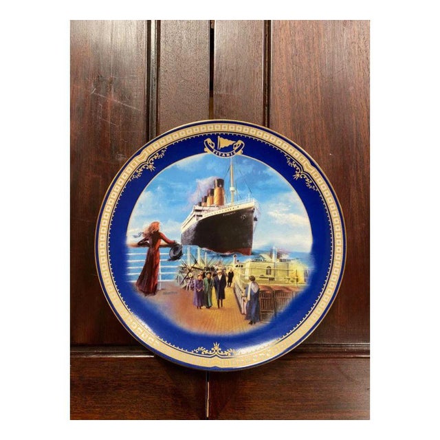 Vintage Collectable Titanic Plates from Bradford Exchange, Set of 4 For Sale - Image 6 of 11