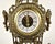 Add a touch of timeless French sophistication to your interior with this magnificent vintage bronze mantel clock. Dating...