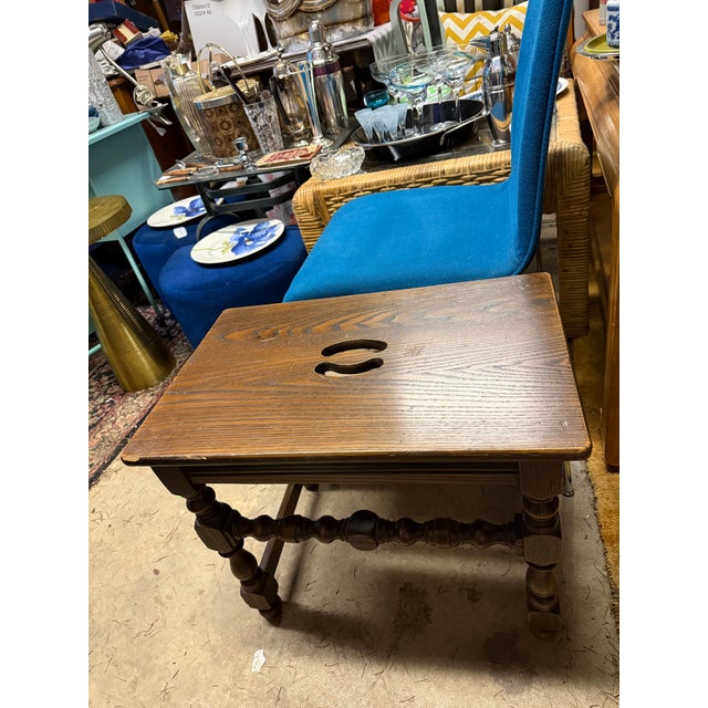 Farmhouse Late 19th Century Rustic Farmhouse Milking Stool For Sale - Image 3 of 9