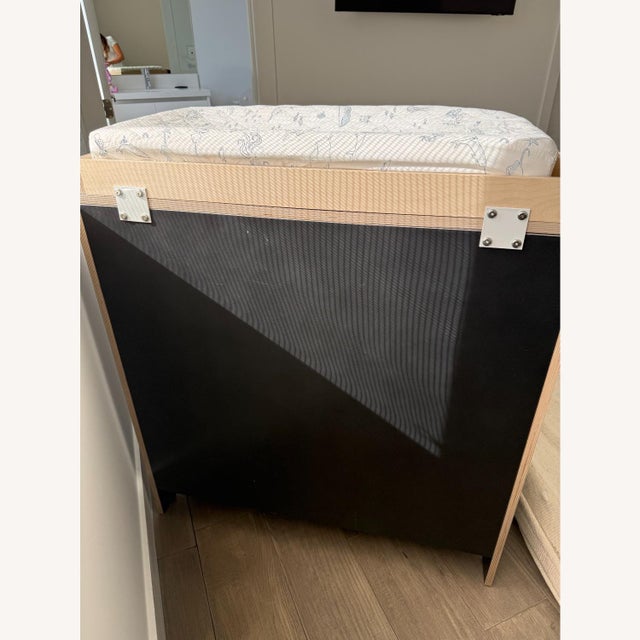 2020s DucDuc Juno 4 Drawer Dresser Changing Table, Onyx For Sale - Image 5 of 10