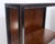 Mid-Century Modern Pair 7.5' Tall Custom Mahogany Etageres Adjustable Shelves Dresser Drawers MINT! For Sale - Image 3 of 12