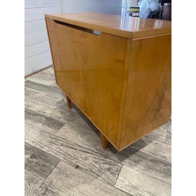 1970s Vintage Sideboard with Glass Sliding Doors from Novy Domov, 1970s For Sale - Image 5 of 6