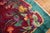 Zabihi Collection Burgundy Emerald Green Antique Chinese Art Deco Carpet - 9'10" x 13'5" For Sale In New York - Image 6 of 10