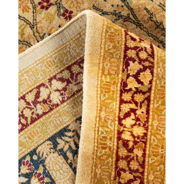 Mogul, One-of-a-Kind Hand-Knotted Area Rug - Ivory, 8' 2" x 15' 10" For Sale In New York - Image 6 of 8