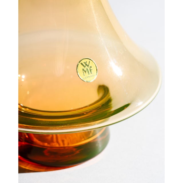 Vintage UV-Reactive Glass Vases by Cari Zalloni for WMF, 1970s, Set of 2 For Sale - Image 10 of 18