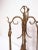 Hollywood Regency Gilt Metal Fireplace Tools With Stand, Circa 1940s For Sale - Image 4 of 10