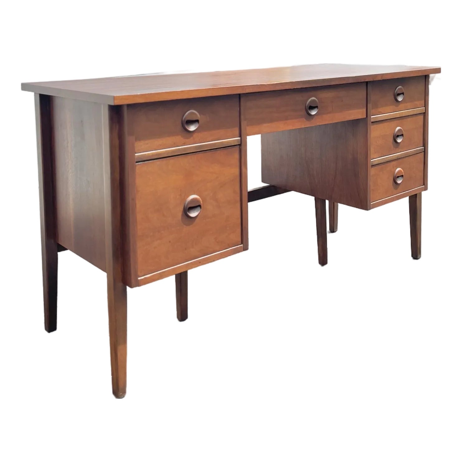 Mid Century Modern Writing Desk | by Stanley for Distinctive