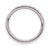Early 21st Century Tiffany & Co. Plat Full Circle 3mm Channel-Set Diamond Eternity Band Ring 6.75 For Sale - Image 5 of 6