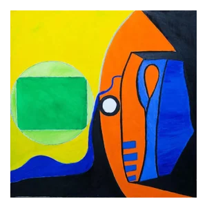 Giorgio Lo Fermo, Composition, Oil on Canvas, 2020