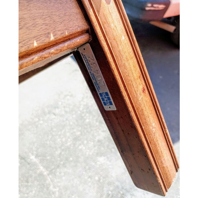 Own a Piece of History: The Rare Alma Desk Company Vintage Loveseat For Sale - Image 12 of 12