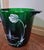 20th Century Anemones Champagne Bucket in Green Glass by Perrier-Jouët, 1970s For Sale - Image 6 of 7