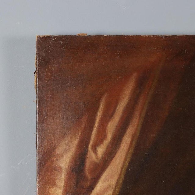 Madonna in Adoration of the Sleeping Child, Oil on Canvas For Sale - Image 7 of 10