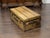 French 1930s Lavolaille Pine Trunk with Maker's Label and Monogram For Sale - Image 11 of 12
