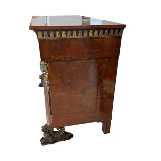 Wood Single 18th Century Mahogany Chest For Sale - Image 7 of 12
