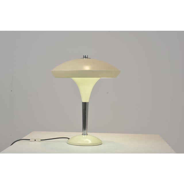 Ivory Desk Lamp, France, 1950s For Sale - Image 8 of 9