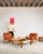 Brutalist Brutalist Oak and Leather with Lounge Chairs, Ottoman and Coffee Table by Tage Poulsen, Denmark, 1960s, Set of 4 For Sale - Image 3 of 18