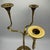 Metal Large Three-Light Candlestick in Brass by Kurt Jesch for Fratelli Tonini, Italy, 1960s For Sale - Image 7 of 16