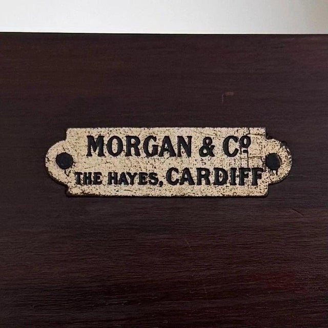 Antique English Mahogany Display Cabinet by Morgan & Co., 1900s For Sale - Image 10 of 11