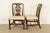 Baker Furniture Georgian Carved Mahogany Dining Chairs, Set of Four For Sale - Image 11 of 13