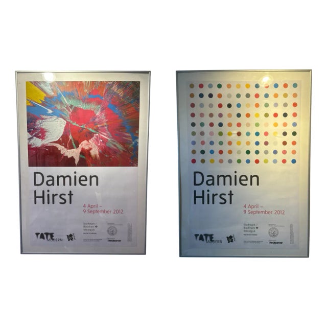 Damien Hirst, Olympics Collection Posters, 2012, Digital Print, Set of 2 For Sale