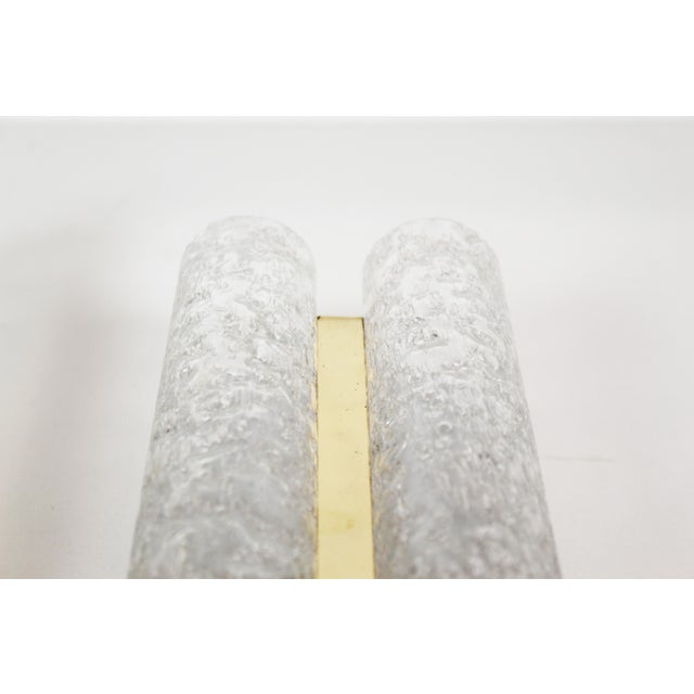 Wall Lamps in Brass and Glass from Doria Leuchten, 1970s, Set of 2 For Sale - Image 4 of 7