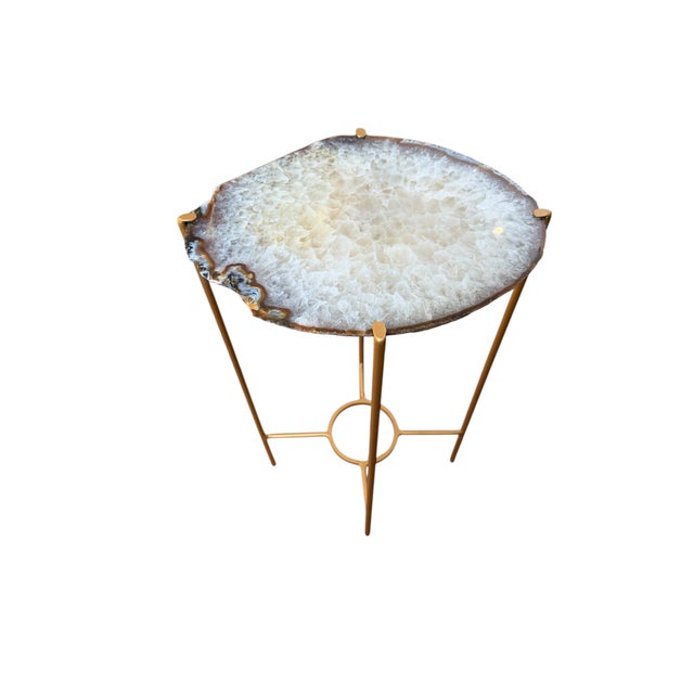 Contemporary Unusual Modern Handcrafted Drinks Table. For Sale - Image 3 of 4