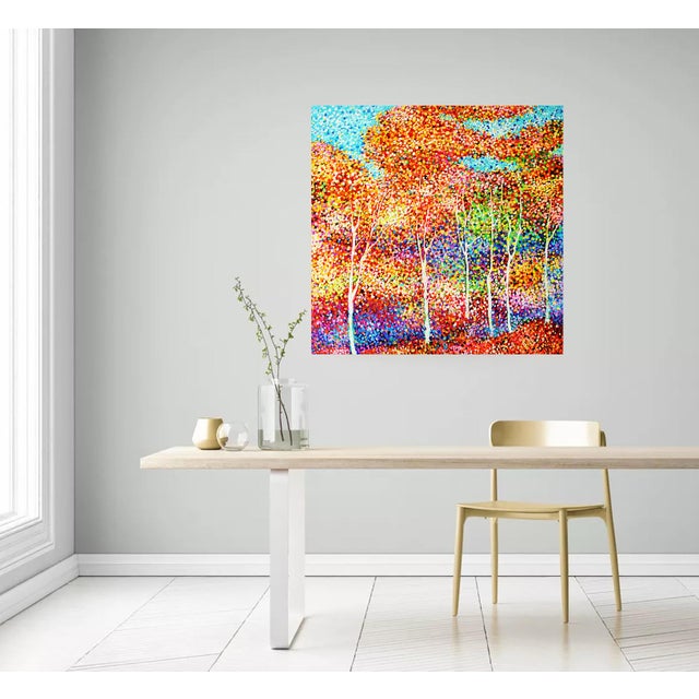 Artist Andrei Sitsko. Autumn Melody. Modern Original Painting. For Sale - Image 10 of 10