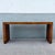 Brown Mid Century Modern Burlwood Consol Table For Sale - Image 8 of 12