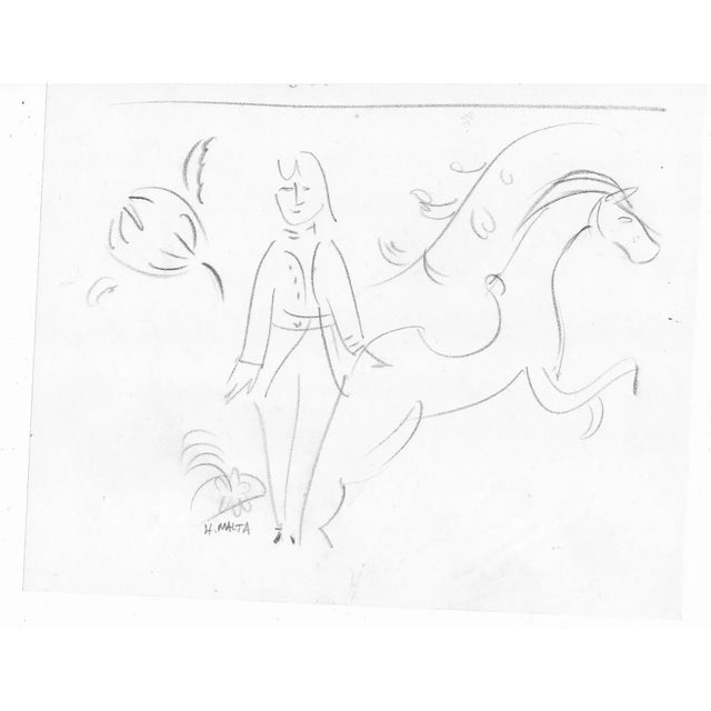 Helen Wagner Malta (1912-1975) worked in New York City in the 1930s, teaching at the Harlem Art Center and working on the...