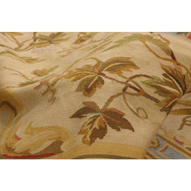 Vintage Chinese Aubusson Rug, 14'06 X 25'11 For Sale In Dallas - Image 6 of 10