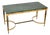 Vintage French Brass and Marble Coffee Table, 1970s For Sale