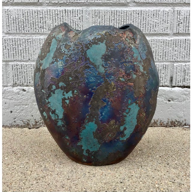 Tony Evans Raku Pottery Circa 1970s For Sale In Denver - Image 6 of 8