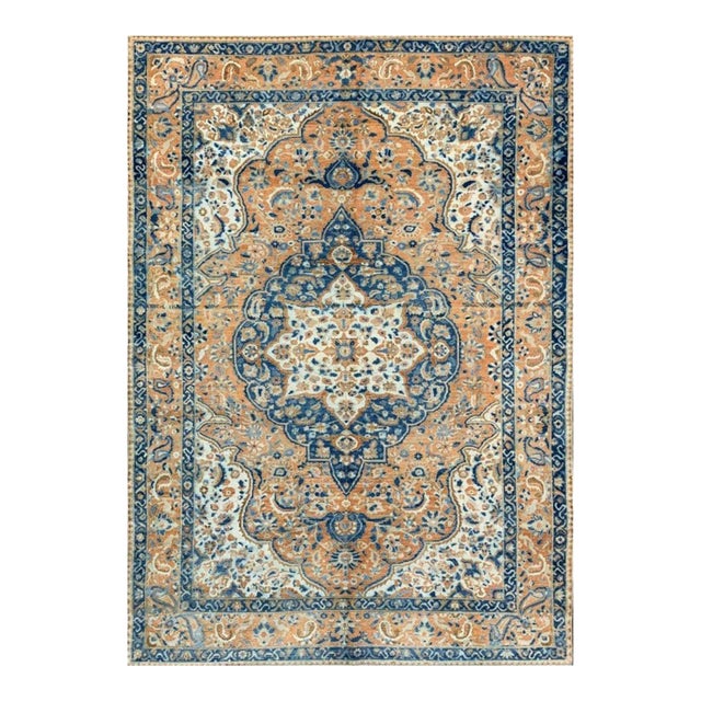 7x10 Old Persian Bakhtiari Rug - 102524 For Sale