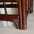 Glass 1970s Faux Bamboo Console Table, Attributed to Brown Jordan For Sale - Image 7 of 8