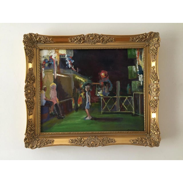 "Carnival Night!" Contemporary Figurative Oil Painting by Marina Movshina, Framed For Sale In Saint Louis - Image 6 of 11