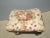 Vintage French Country Floral Vanity Bench W Silver Gilt Base #1 For Sale In Los Angeles - Image 6 of 12