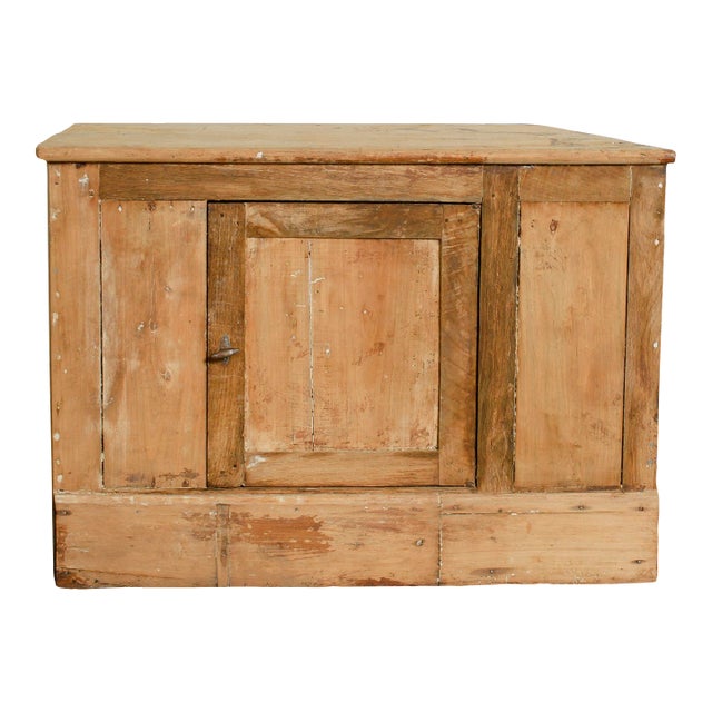 Early 20th Century Vintage French Petit Wood Cabinet For Sale