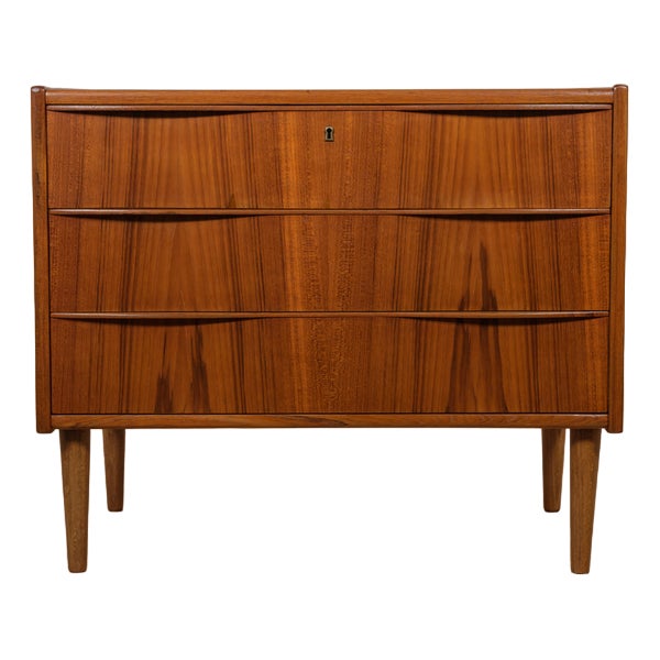 Mid-Century Danish Teak Dresser, 1960s For Sale