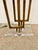 2010s Modern Sculptural Antique Brass Lamp For Sale - Image 5 of 5